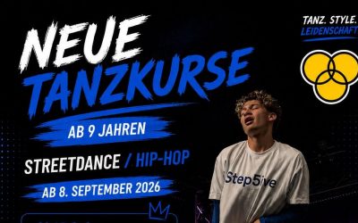 Streetdance/Hiphop: Neue Kurse ab September!